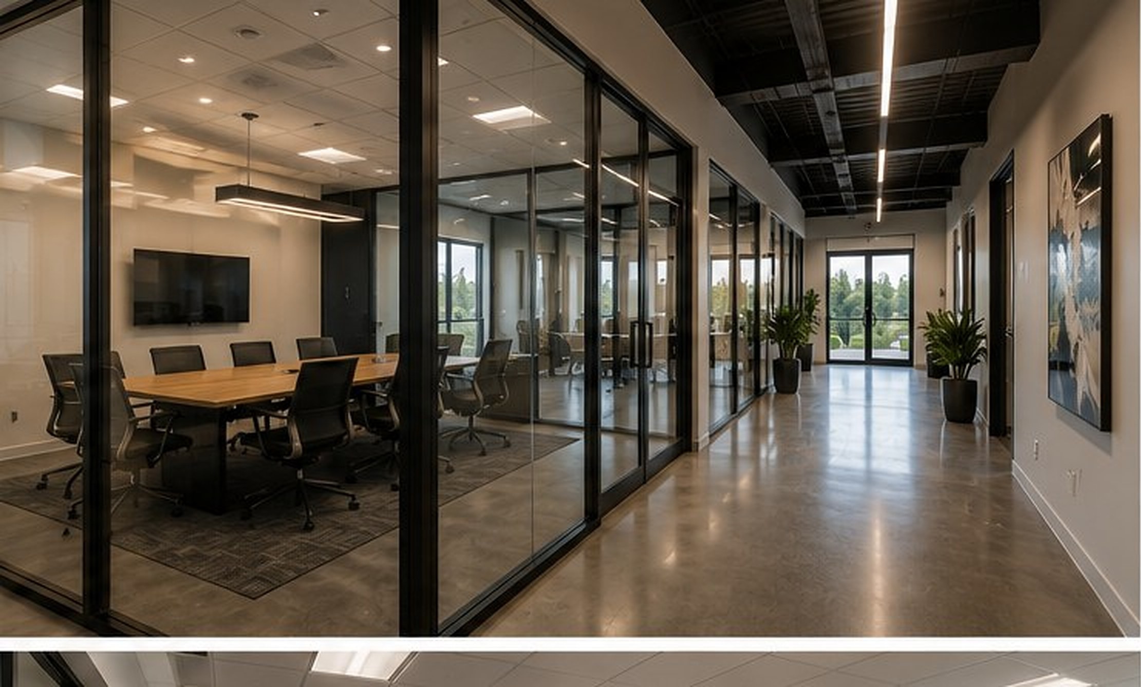 Modern office renovation