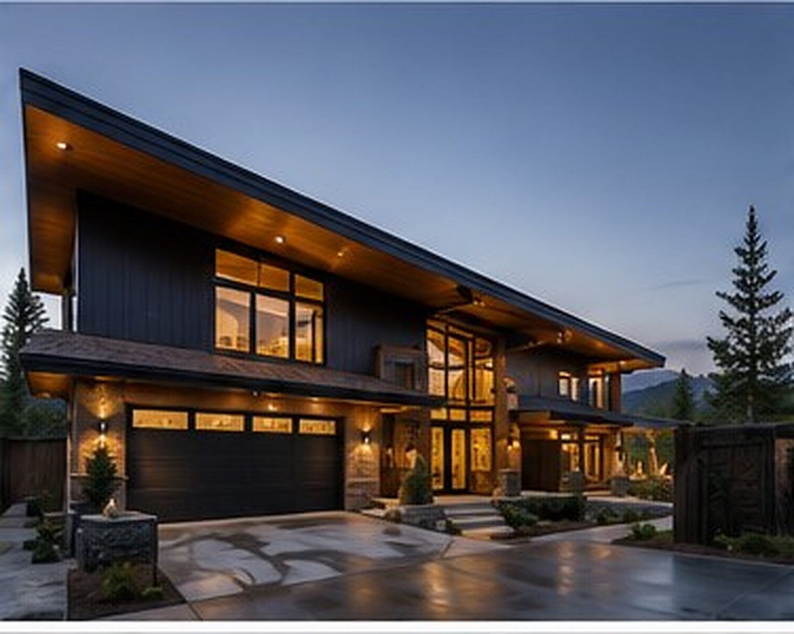 Custom home kitchen